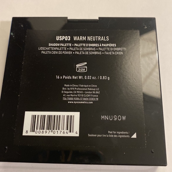 NEW NYX palette warm neutrals - Picture 2 of 3